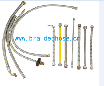 馬桶熱水器等廚衛(wèi)編織軟管供水供油供氣快接軟管廠家直銷