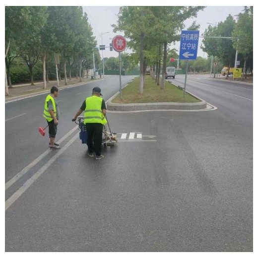 南京江寧區(qū)道路標(biāo)線劃線的單價-目賞交通工程施工隊